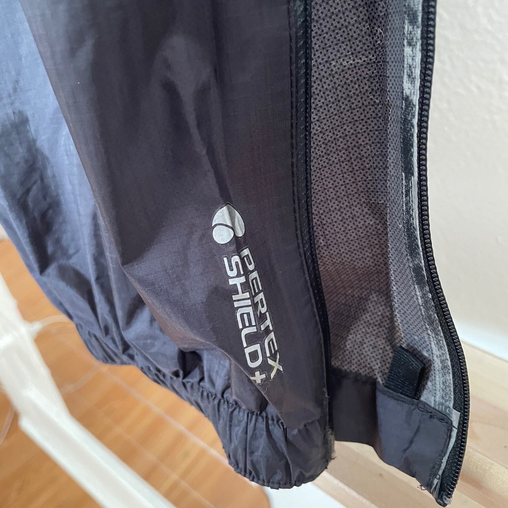 Outdoor Research Helium Rain Pants Womens Small Black Pertex Shield Waterproof - Picture 4 of 5